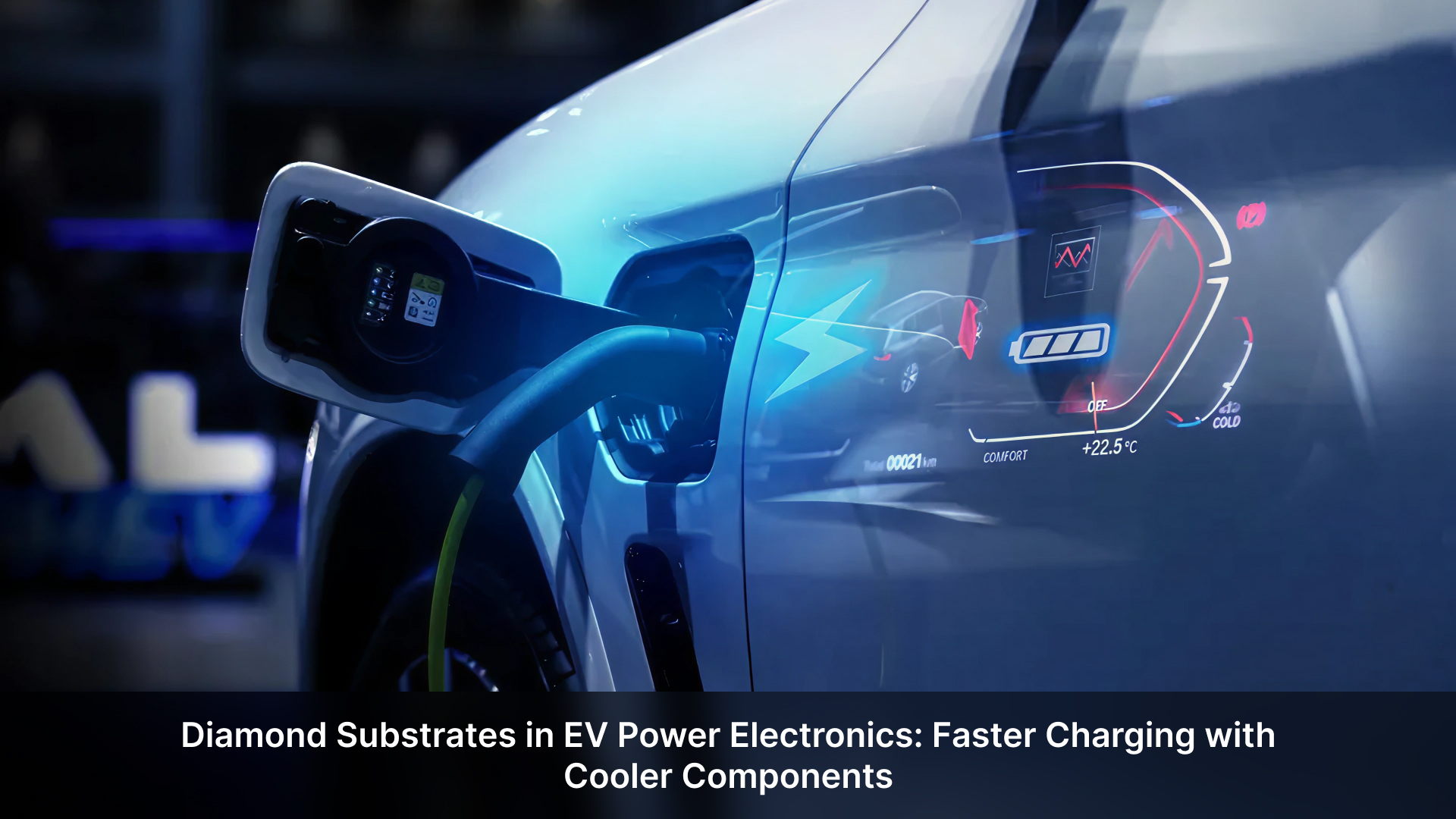 Diamond Substrates in EV Power Electronics: Faster Charging with Cooler Components